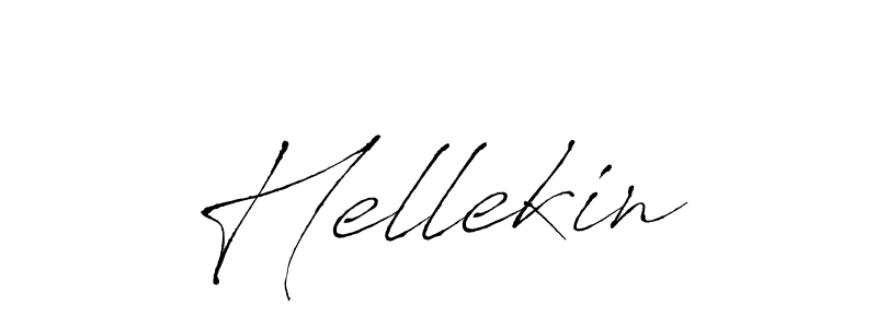 You should practise on your own different ways (Antro_Vectra) to write your name (Hellekin) in signature. don't let someone else do it for you. Hellekin signature style 6 images and pictures png