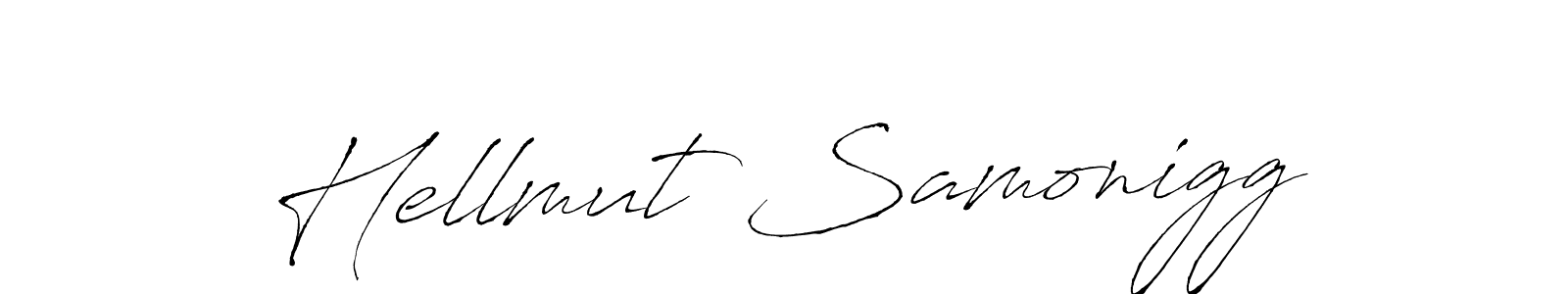 if you are searching for the best signature style for your name Hellmut Samonigg. so please give up your signature search. here we have designed multiple signature styles  using Antro_Vectra. Hellmut Samonigg signature style 6 images and pictures png