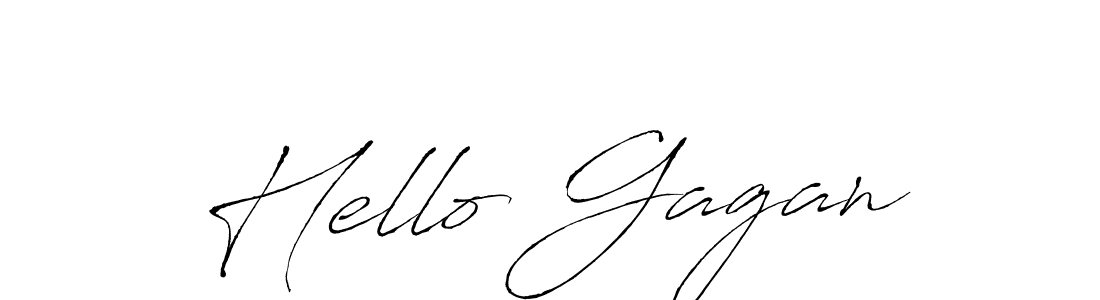 Also we have Hello Gagan name is the best signature style. Create professional handwritten signature collection using Antro_Vectra autograph style. Hello Gagan signature style 6 images and pictures png