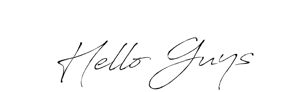 The best way (Antro_Vectra) to make a short signature is to pick only two or three words in your name. The name Hello Guys include a total of six letters. For converting this name. Hello Guys signature style 6 images and pictures png