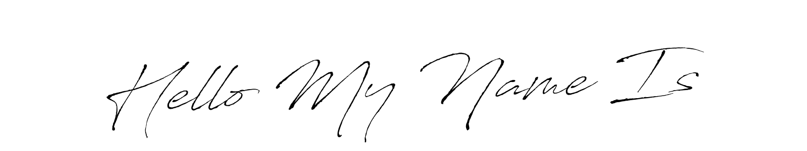 See photos of Hello My Name Is official signature by Spectra . Check more albums & portfolios. Read reviews & check more about Antro_Vectra font. Hello My Name Is signature style 6 images and pictures png