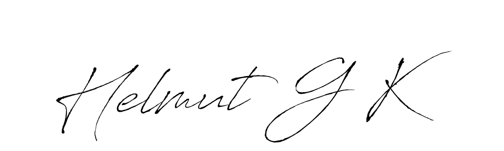 Similarly Antro_Vectra is the best handwritten signature design. Signature creator online .You can use it as an online autograph creator for name Helmut G K. Helmut G K signature style 6 images and pictures png