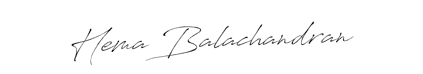 Use a signature maker to create a handwritten signature online. With this signature software, you can design (Antro_Vectra) your own signature for name Hema Balachandran. Hema Balachandran signature style 6 images and pictures png