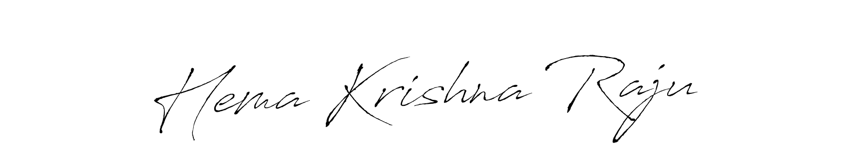 You should practise on your own different ways (Antro_Vectra) to write your name (Hema Krishna Raju) in signature. don't let someone else do it for you. Hema Krishna Raju signature style 6 images and pictures png