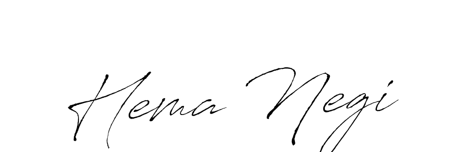 How to make Hema Negi name signature. Use Antro_Vectra style for creating short signs online. This is the latest handwritten sign. Hema Negi signature style 6 images and pictures png