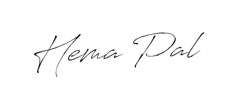 Design your own signature with our free online signature maker. With this signature software, you can create a handwritten (Antro_Vectra) signature for name Hema Pal. Hema Pal signature style 6 images and pictures png