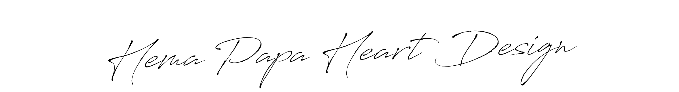 See photos of Hema Papa Heart Design official signature by Spectra . Check more albums & portfolios. Read reviews & check more about Antro_Vectra font. Hema Papa Heart Design signature style 6 images and pictures png