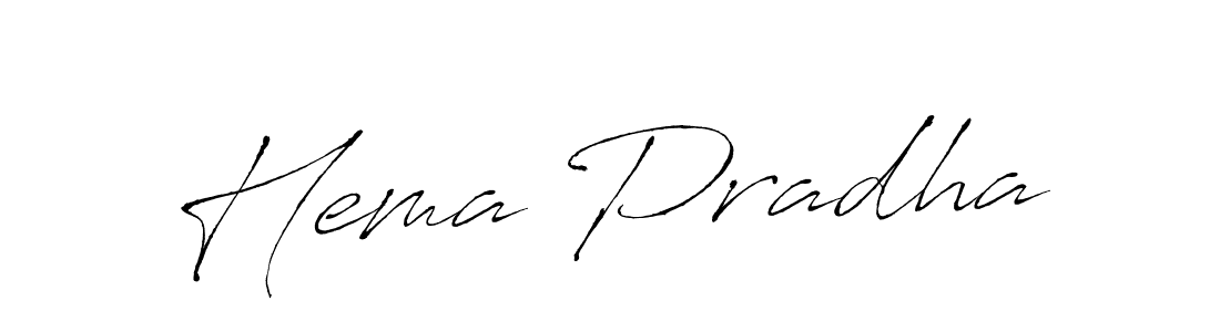 How to make Hema Pradha name signature. Use Antro_Vectra style for creating short signs online. This is the latest handwritten sign. Hema Pradha signature style 6 images and pictures png