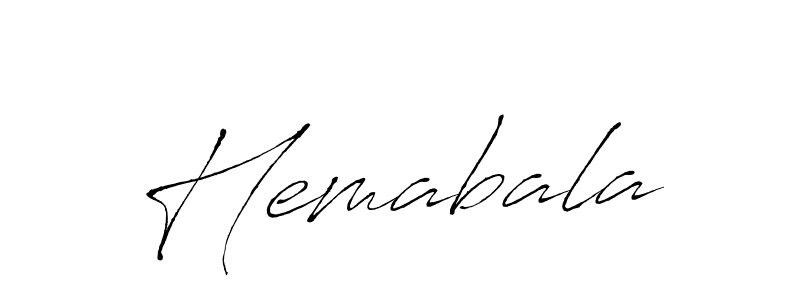 Antro_Vectra is a professional signature style that is perfect for those who want to add a touch of class to their signature. It is also a great choice for those who want to make their signature more unique. Get Hemabala name to fancy signature for free. Hemabala signature style 6 images and pictures png