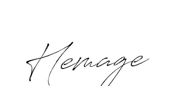 The best way (Antro_Vectra) to make a short signature is to pick only two or three words in your name. The name Hemage include a total of six letters. For converting this name. Hemage signature style 6 images and pictures png