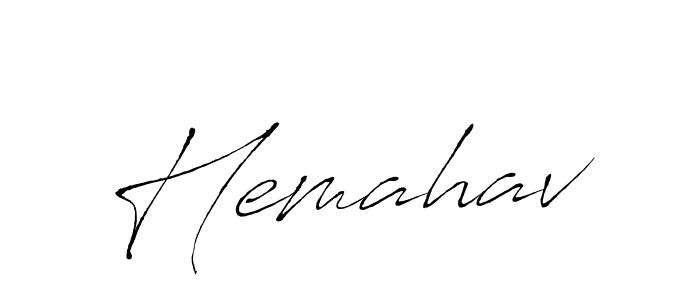 How to Draw Hemahav signature style? Antro_Vectra is a latest design signature styles for name Hemahav. Hemahav signature style 6 images and pictures png