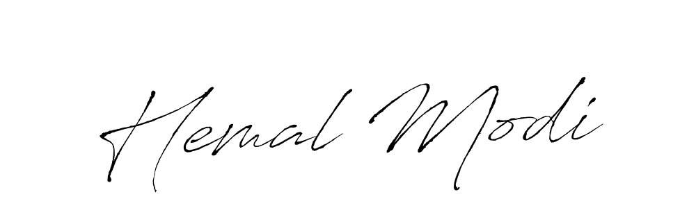 It looks lik you need a new signature style for name Hemal Modi. Design unique handwritten (Antro_Vectra) signature with our free signature maker in just a few clicks. Hemal Modi signature style 6 images and pictures png
