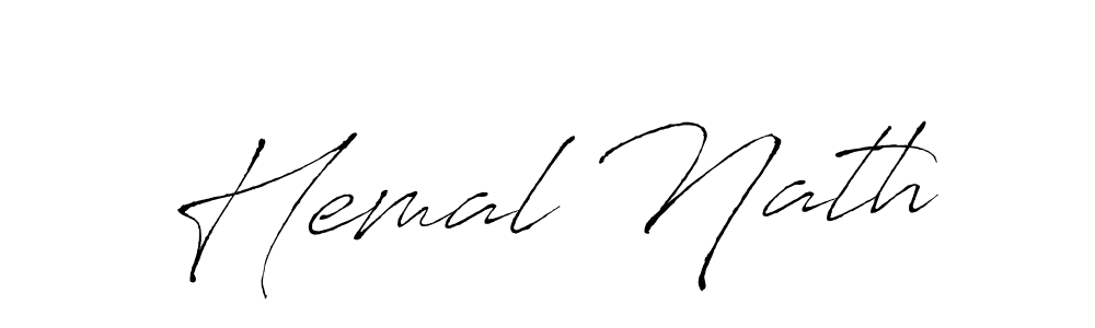 The best way (Antro_Vectra) to make a short signature is to pick only two or three words in your name. The name Hemal Nath include a total of six letters. For converting this name. Hemal Nath signature style 6 images and pictures png