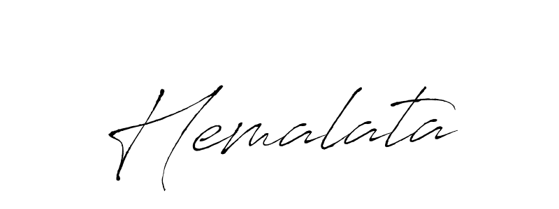 You should practise on your own different ways (Antro_Vectra) to write your name (Hemalata) in signature. don't let someone else do it for you. Hemalata signature style 6 images and pictures png