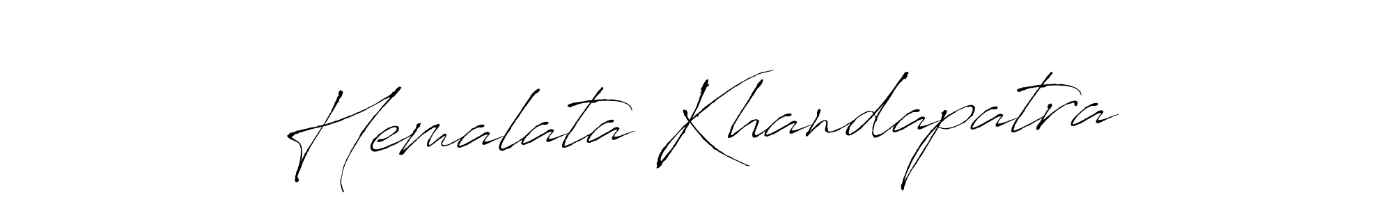 Also we have Hemalata Khandapatra name is the best signature style. Create professional handwritten signature collection using Antro_Vectra autograph style. Hemalata Khandapatra signature style 6 images and pictures png