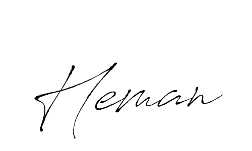 Make a beautiful signature design for name Heman. Use this online signature maker to create a handwritten signature for free. Heman signature style 6 images and pictures png