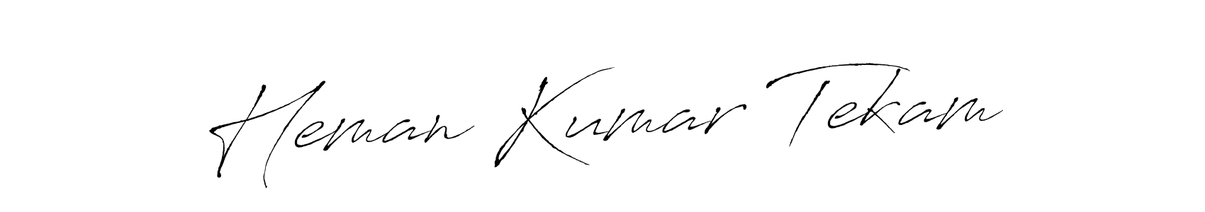 See photos of Heman Kumar Tekam official signature by Spectra . Check more albums & portfolios. Read reviews & check more about Antro_Vectra font. Heman Kumar Tekam signature style 6 images and pictures png