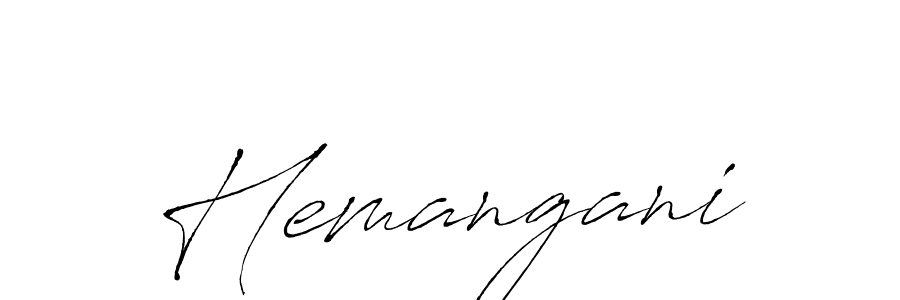 Similarly Antro_Vectra is the best handwritten signature design. Signature creator online .You can use it as an online autograph creator for name Hemangani. Hemangani signature style 6 images and pictures png