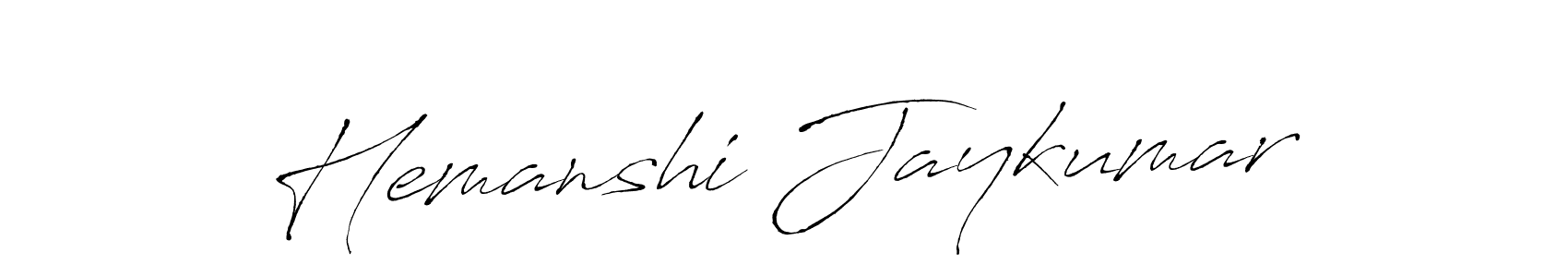 It looks lik you need a new signature style for name Hemanshi Jaykumar. Design unique handwritten (Antro_Vectra) signature with our free signature maker in just a few clicks. Hemanshi Jaykumar signature style 6 images and pictures png