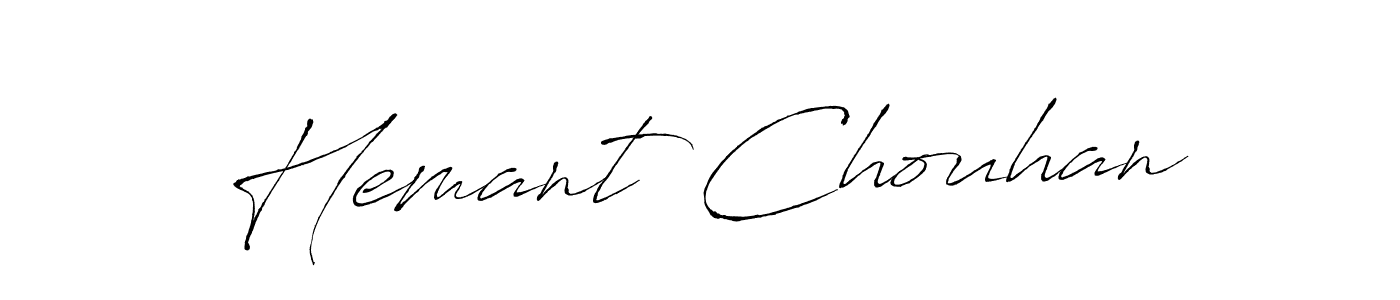 You can use this online signature creator to create a handwritten signature for the name Hemant Chouhan. This is the best online autograph maker. Hemant Chouhan signature style 6 images and pictures png