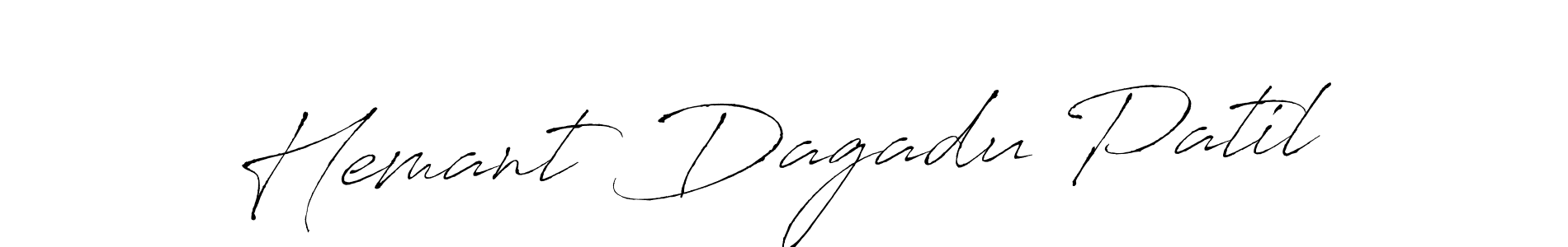 This is the best signature style for the Hemant Dagadu Patil name. Also you like these signature font (Antro_Vectra). Mix name signature. Hemant Dagadu Patil signature style 6 images and pictures png