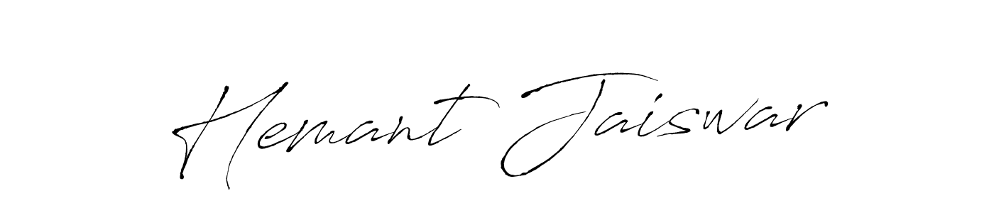 Also You can easily find your signature by using the search form. We will create Hemant Jaiswar name handwritten signature images for you free of cost using Antro_Vectra sign style. Hemant Jaiswar signature style 6 images and pictures png