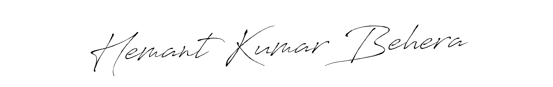 Make a short Hemant Kumar Behera signature style. Manage your documents anywhere anytime using Antro_Vectra. Create and add eSignatures, submit forms, share and send files easily. Hemant Kumar Behera signature style 6 images and pictures png