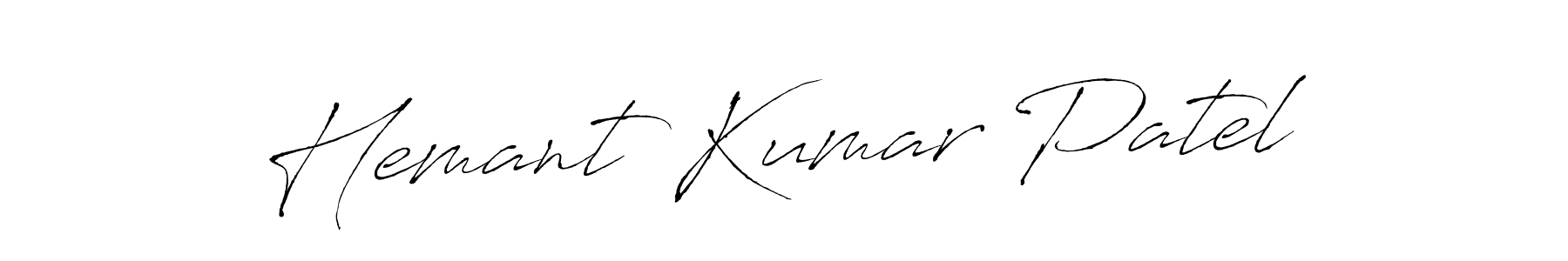 Make a short Hemant Kumar Patel signature style. Manage your documents anywhere anytime using Antro_Vectra. Create and add eSignatures, submit forms, share and send files easily. Hemant Kumar Patel signature style 6 images and pictures png