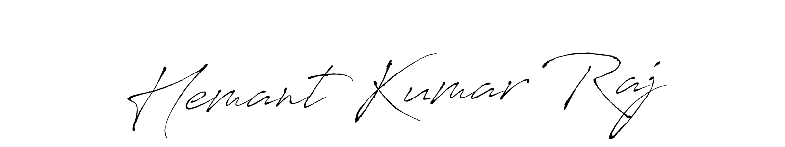 It looks lik you need a new signature style for name Hemant Kumar Raj. Design unique handwritten (Antro_Vectra) signature with our free signature maker in just a few clicks. Hemant Kumar Raj signature style 6 images and pictures png
