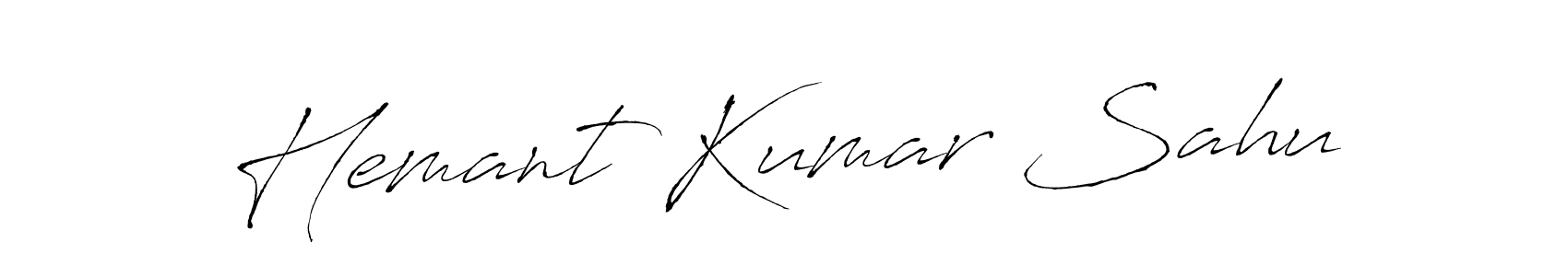 Hemant Kumar Sahu stylish signature style. Best Handwritten Sign (Antro_Vectra) for my name. Handwritten Signature Collection Ideas for my name Hemant Kumar Sahu. Hemant Kumar Sahu signature style 6 images and pictures png