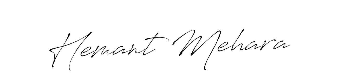 Make a beautiful signature design for name Hemant Mehara. Use this online signature maker to create a handwritten signature for free. Hemant Mehara signature style 6 images and pictures png