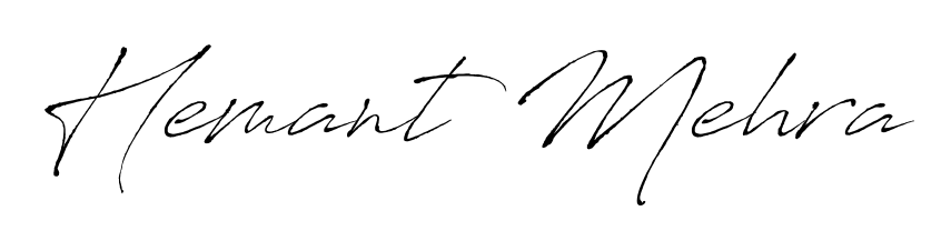 Best and Professional Signature Style for Hemant Mehra. Antro_Vectra Best Signature Style Collection. Hemant Mehra signature style 6 images and pictures png