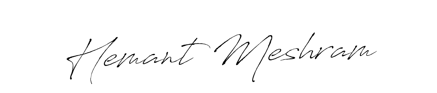 Once you've used our free online signature maker to create your best signature Antro_Vectra style, it's time to enjoy all of the benefits that Hemant Meshram name signing documents. Hemant Meshram signature style 6 images and pictures png