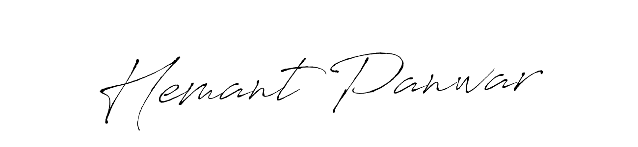 Make a beautiful signature design for name Hemant Panwar. Use this online signature maker to create a handwritten signature for free. Hemant Panwar signature style 6 images and pictures png