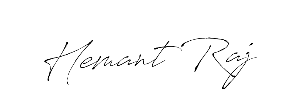 Hemant Raj stylish signature style. Best Handwritten Sign (Antro_Vectra) for my name. Handwritten Signature Collection Ideas for my name Hemant Raj. Hemant Raj signature style 6 images and pictures png