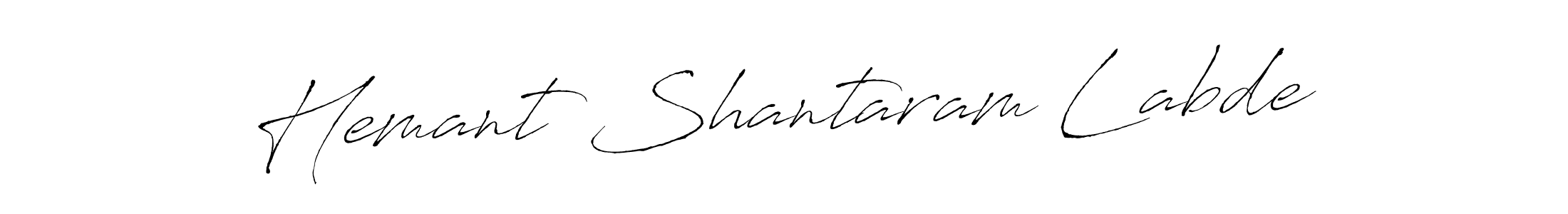 if you are searching for the best signature style for your name Hemant Shantaram Labde. so please give up your signature search. here we have designed multiple signature styles  using Antro_Vectra. Hemant Shantaram Labde signature style 6 images and pictures png