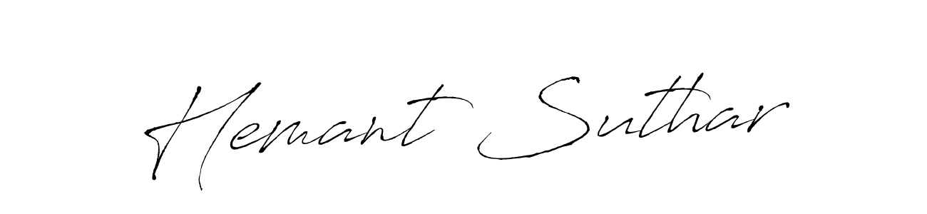 if you are searching for the best signature style for your name Hemant Suthar. so please give up your signature search. here we have designed multiple signature styles  using Antro_Vectra. Hemant Suthar signature style 6 images and pictures png
