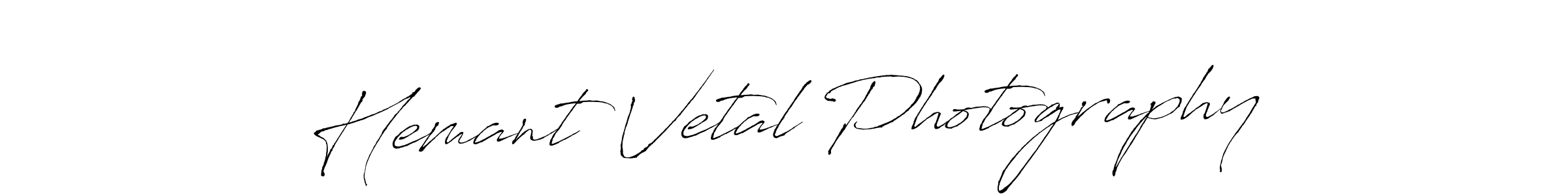 Hemant Vetal Photography stylish signature style. Best Handwritten Sign (Antro_Vectra) for my name. Handwritten Signature Collection Ideas for my name Hemant Vetal Photography. Hemant Vetal Photography signature style 6 images and pictures png