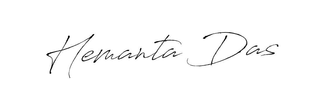 Design your own signature with our free online signature maker. With this signature software, you can create a handwritten (Antro_Vectra) signature for name Hemanta Das. Hemanta Das signature style 6 images and pictures png