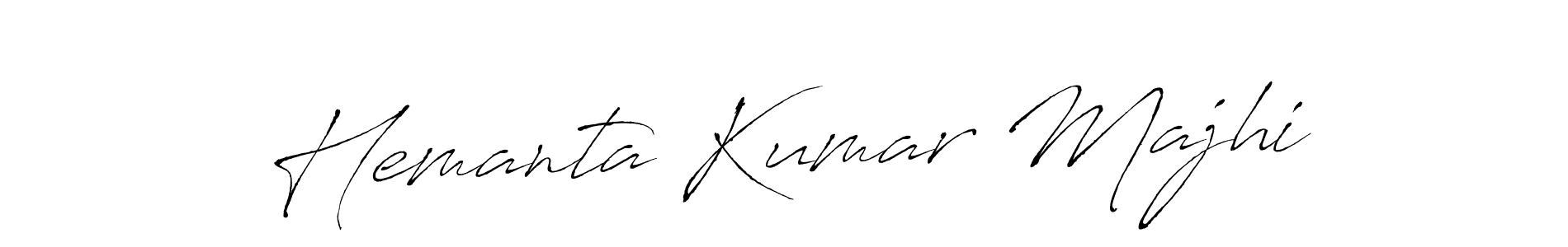 The best way (Antro_Vectra) to make a short signature is to pick only two or three words in your name. The name Hemanta Kumar Majhi include a total of six letters. For converting this name. Hemanta Kumar Majhi signature style 6 images and pictures png