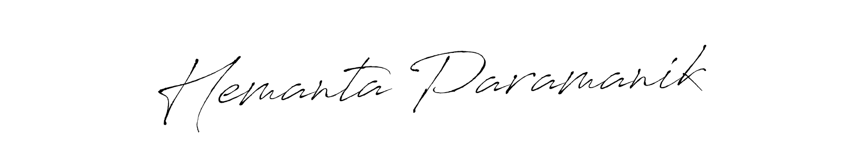 This is the best signature style for the Hemanta Paramanik name. Also you like these signature font (Antro_Vectra). Mix name signature. Hemanta Paramanik signature style 6 images and pictures png