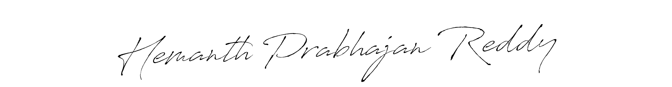 Design your own signature with our free online signature maker. With this signature software, you can create a handwritten (Antro_Vectra) signature for name Hemanth Prabhajan Reddy. Hemanth Prabhajan Reddy signature style 6 images and pictures png