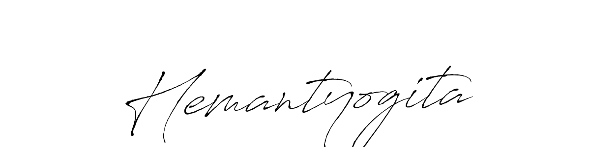 Make a short Hemantyogita signature style. Manage your documents anywhere anytime using Antro_Vectra. Create and add eSignatures, submit forms, share and send files easily. Hemantyogita signature style 6 images and pictures png
