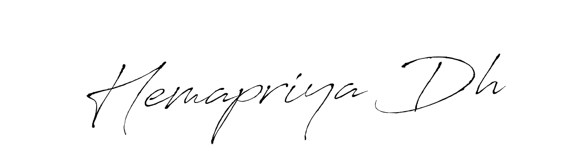 This is the best signature style for the Hemapriya Dh name. Also you like these signature font (Antro_Vectra). Mix name signature. Hemapriya Dh signature style 6 images and pictures png