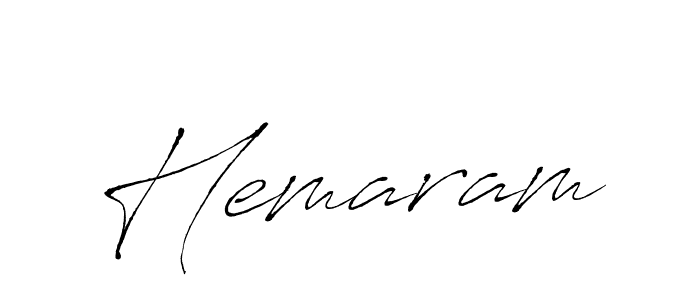 Hemaram stylish signature style. Best Handwritten Sign (Antro_Vectra) for my name. Handwritten Signature Collection Ideas for my name Hemaram. Hemaram signature style 6 images and pictures png