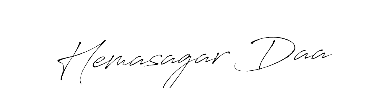 How to make Hemasagar Daa signature? Antro_Vectra is a professional autograph style. Create handwritten signature for Hemasagar Daa name. Hemasagar Daa signature style 6 images and pictures png