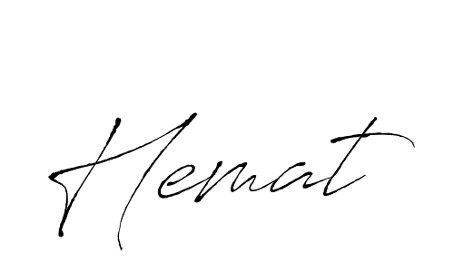 It looks lik you need a new signature style for name Hemat. Design unique handwritten (Antro_Vectra) signature with our free signature maker in just a few clicks. Hemat signature style 6 images and pictures png