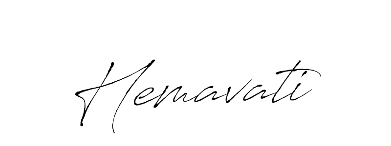 You should practise on your own different ways (Antro_Vectra) to write your name (Hemavati) in signature. don't let someone else do it for you. Hemavati signature style 6 images and pictures png