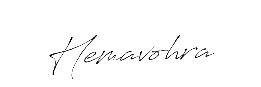 Hemavohra stylish signature style. Best Handwritten Sign (Antro_Vectra) for my name. Handwritten Signature Collection Ideas for my name Hemavohra. Hemavohra signature style 6 images and pictures png