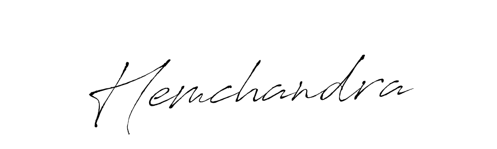 Create a beautiful signature design for name Hemchandra. With this signature (Antro_Vectra) fonts, you can make a handwritten signature for free. Hemchandra signature style 6 images and pictures png